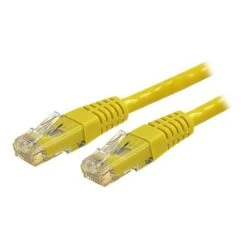 StarTech 5' Molded Cat6 UTP Patch Cable, Yellow