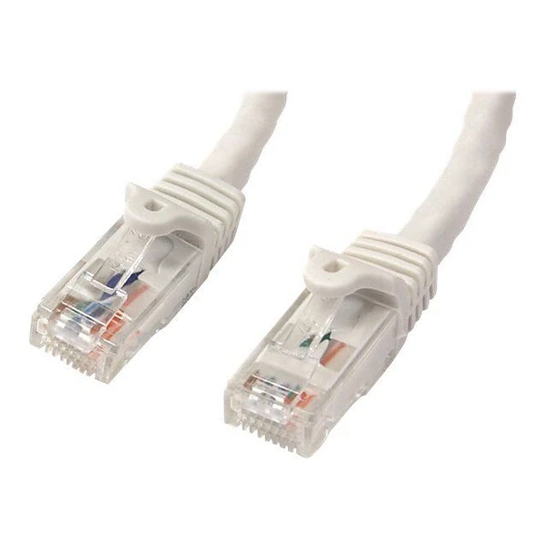 StarTech Cat 6 UTP Snagless Patch Cable; White, 75'