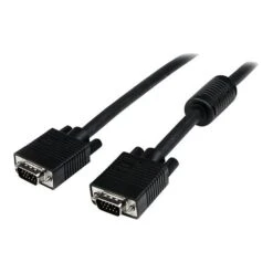 StarTech 45' VGA Male To VGA Male Coaxial High Resolution Monitor Cable; Black