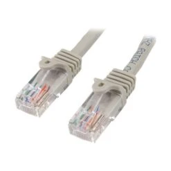 StarTech Cat 5e UTP Snagless Patch Cable; Gray, 20'