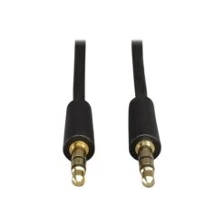 Tripp Lite P312 15' 3.5 Mm Mini-Phone Stereo Male/Male Audio Cable; Black