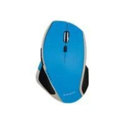 Verbatim ® 99019 USB Wireless Desktop 8-Buttons Deluxe Blue LED Mouse; Blue