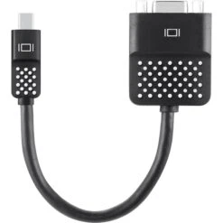 Belkin F2CD028BT Mini DP To VGA Adapter; 5", Black