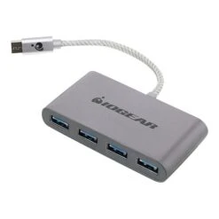Iogear HUB-C; USB-C To 4 Port USB-A Hub