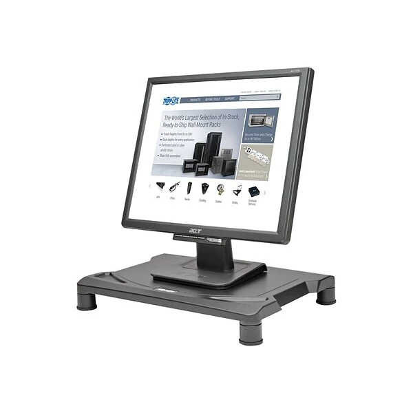 Tripp Lite Universal Monitor Riser Stand; Black (MR1612)