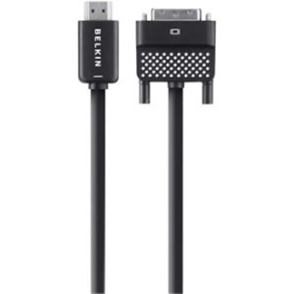 Belkin AV10089BT12 HDMI To DVI Cable; 12', Black