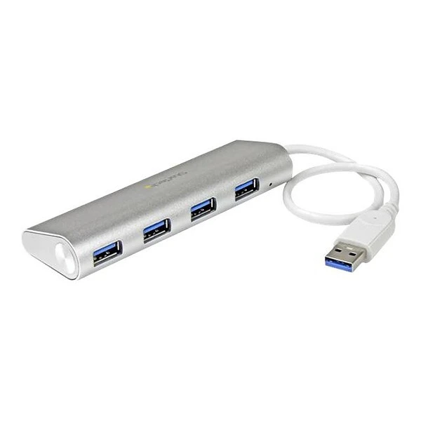 StarTech.com ST43004UA 5Gbps 4-Port Portable USB 3.0 Hub With Built-in Cable - Image 3