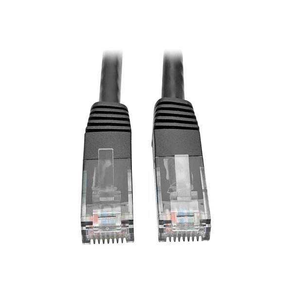 Tripp Lite N200-050-BK 50' RJ-45 Male/Male Cat6 Molded Patch Cable; Black