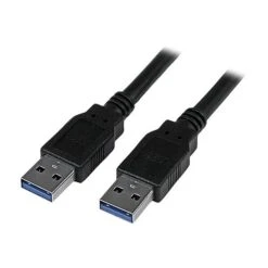 StarTech.com 9.8' USB 3.0 A To A Cable; Male To Male, Black (USB3SAA3MBK)