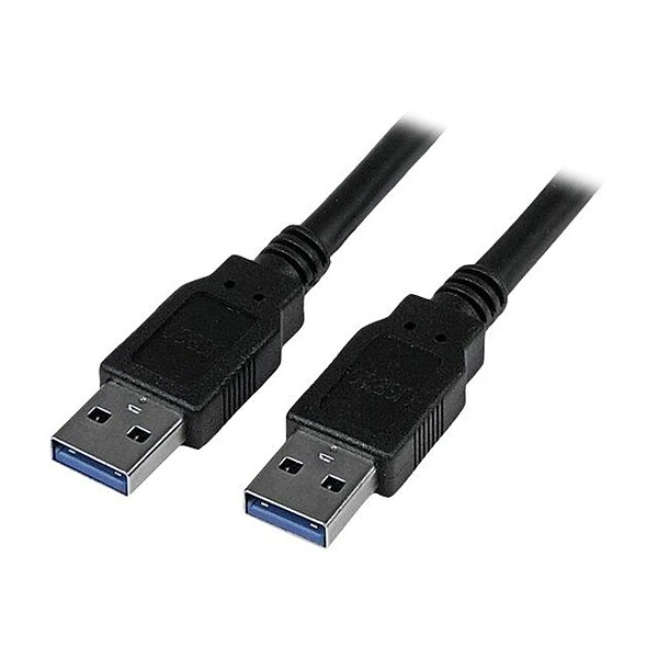 StarTech.com 9.8' USB 3.0 A To A Cable; Male To Male, Black (USB3SAA3MBK)