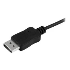 StarTech.com® CDP2DPMM1MB 3.28' USB-C To DisplayPort Adapter Cable; Black