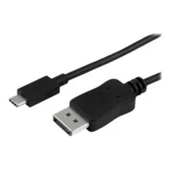 StarTech.com® CDP2DPMM6B 6' USB-C To DisplayPort Adapter Cable; Black