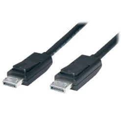 4XEM 4XDPDPCBL10 10' DisplayPort Male To Male Cable, Black