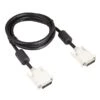 ViewSonic® CB-00008187 5.91' DVI-D Single Link Male/Male Video Cable, Black