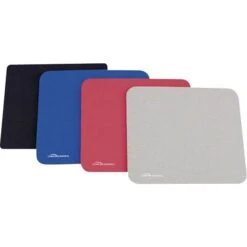 Compucessory Economy Mouse Pad, Black, 9 1/2" X 8 1/2"