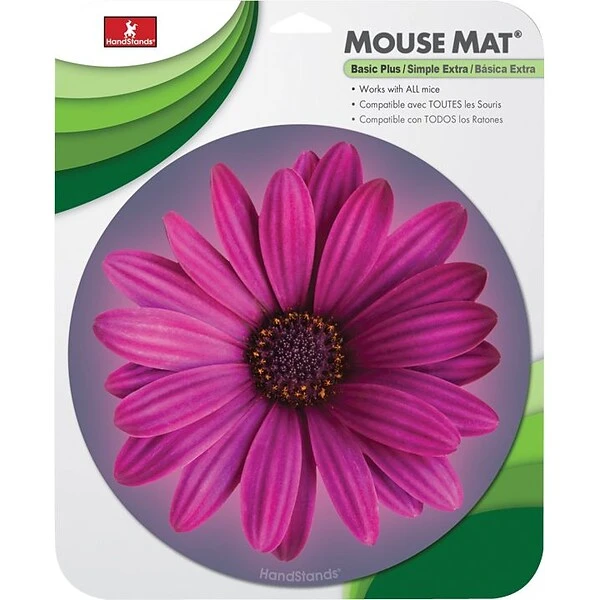 American Covers® Handstands® Round Flower Mouse Mat