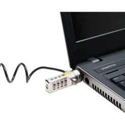 Kensington Portable Combination Laptop Lock, 6' Carbon Steel Cable (K64670AM)