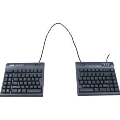 Kinesis Freestyle2 For PC Wired Keyboard, 20" Separation, Black (KB800PB-US-20)