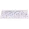 Seal Shield Glow Waterproof Wired Keyboard, White (SW106G2)