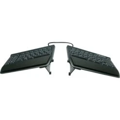 Kinesis Freestyle2 For Mac With VIP3 Accessory Pre-Installed Wired Keyboard, Black (KB820HMB-BLK)