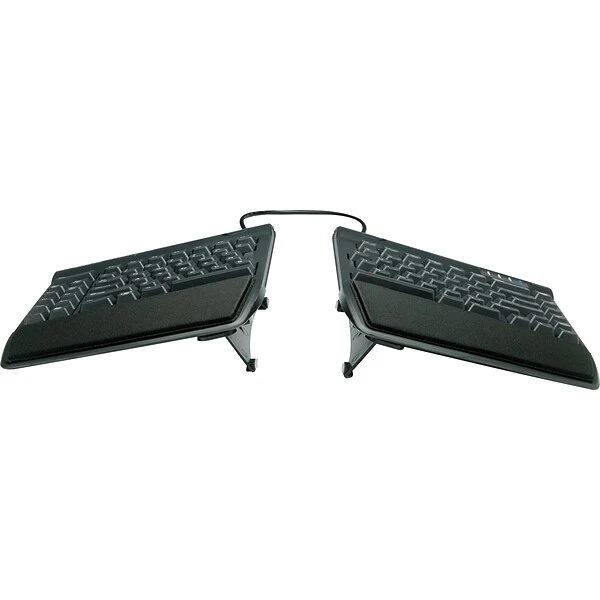 Kinesis Freestyle2 For Mac With VIP3 Accessory Pre-Installed Wired Keyboard, Black (KB820HMB-BLK)