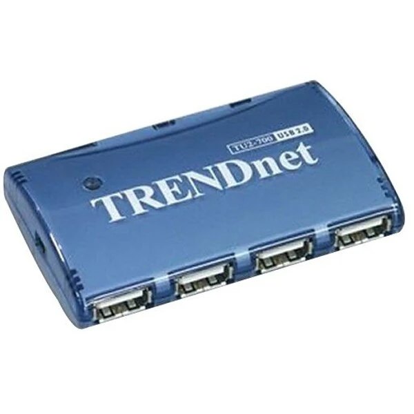 TRENDnetĀ® TU2-700 7-Port High Speed USB Hub With Power Adapter