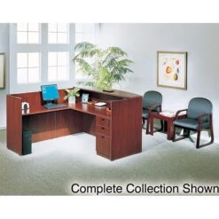 Boss® Laminate Collection In Mahogany Finish; Keyboard Tray