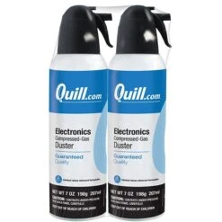Quill Brand® Electronics Duster, 7 Oz. Spray Can, 2/Pack (QL07ENFR-2)