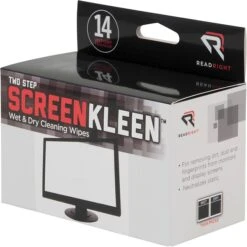 Read Right Kleen & Dry Screen Cleaner, 14 Twin Packs/Bx