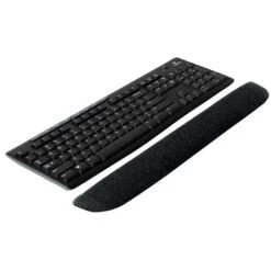Staples Gel Keyboard Wrist Rest, 18.66 In X 2.8 In X 0.91 In, Black