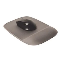 Quill Brand® Memory Foam Mouse Pad Wrist Rest, Gray