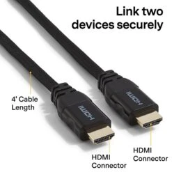 NXT Technologies⢠NX46719 4' HDMI Cable, Black