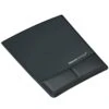 Fellowes Wrist Support Visco Foam Mouse Pad/Wrist Rest Combo, Black (9180901)