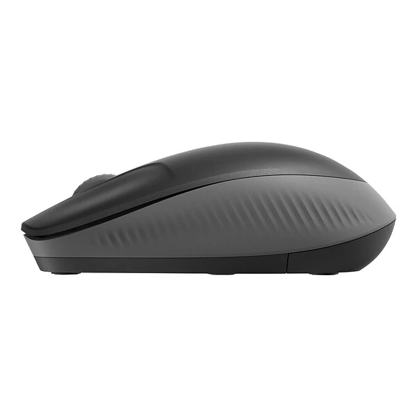 Logitech M190 Wireless Optical Mouse, Black/Gray (910-005901)