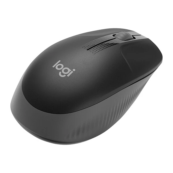 Logitech M190 Wireless Optical Mouse, Black/Gray (910-005901) - Image 2