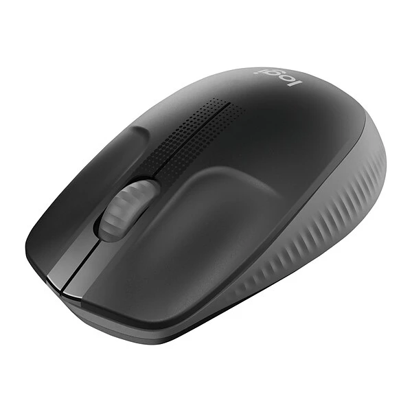 Logitech M190 Wireless Optical Mouse, Black/Gray (910-005901) - Image 4