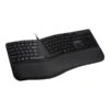 Kensington Pro Fit Ergo Wired Keyboard, Black (K75400US)