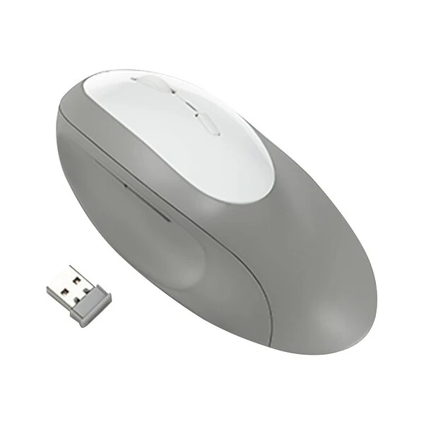 Kensington Pro Fit Ergo K75405WW Wireless Optical Mouse, Gray