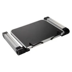 Mind Reader 15.5? X 10? Aluminum/Plastic Lap Desk, Black (LAPBEND-BLK)