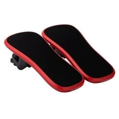Mind Reader Wrist Rest Pad Clamp, Red, 2/Pack (WREST2-RED)