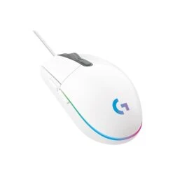 Logitech Optical Gaming Mouse, White (910-005791)