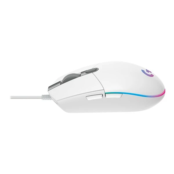 Logitech Optical Gaming Mouse, White (910-005791) - Image 2