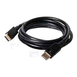 Club 3D CAC-2068 6.56' DisplayPort Audio/Video Cable, Black