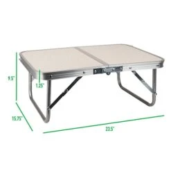 Mind Reader 23.5" X 15.75" Aluminum/Iron/MDF Laptop Tray, Gray (TAFOLAP-GRY)