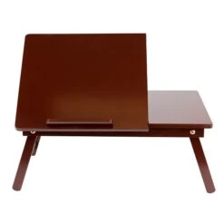 Mind Reader 21.5" X 13.5" Wood Lap Desk, Cherry (BTRAYFULL-CHE)