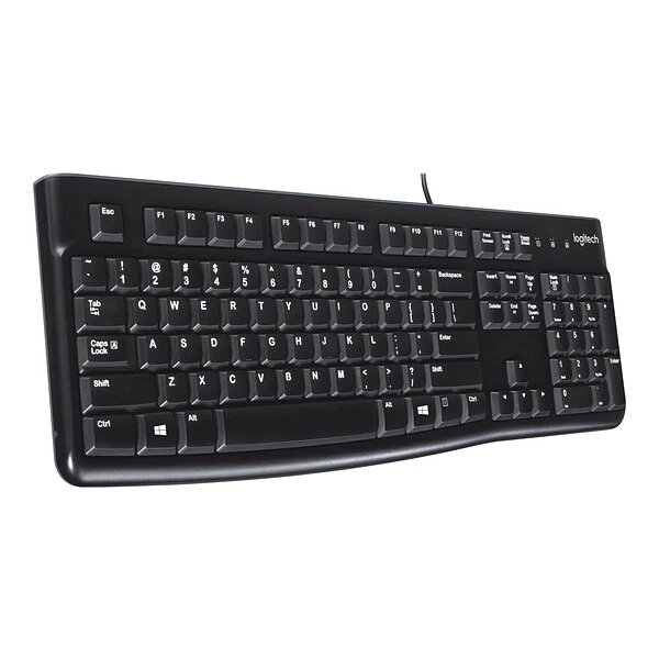 Logitech K120 Keyboard For EDU Wired, Black (920-010015)