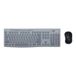Logitech MK270 Wireless Combo For Education With Protective Keyboard Cover And Mouse, Black (920-010025)