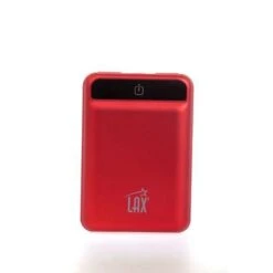LAX Pro Mini 10000mAh Portable Power Bank - 2x High-Speed 5V/2A USB Charging Ports – Tablets And Phones (Red) (LAXCMPPB10K-RED)