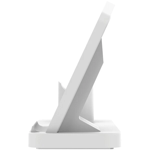 Accell 3-in-1 Fast-Wireless Wireless Charging Station For IPhone, Android, Apple Watch And AirPods, White (D233B-001F) - Image 2