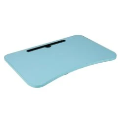 Mind Reader 23" X 15.25" Stainless Steel/Plastic Lap Desk, Blue (LBSTUDY-BLU)